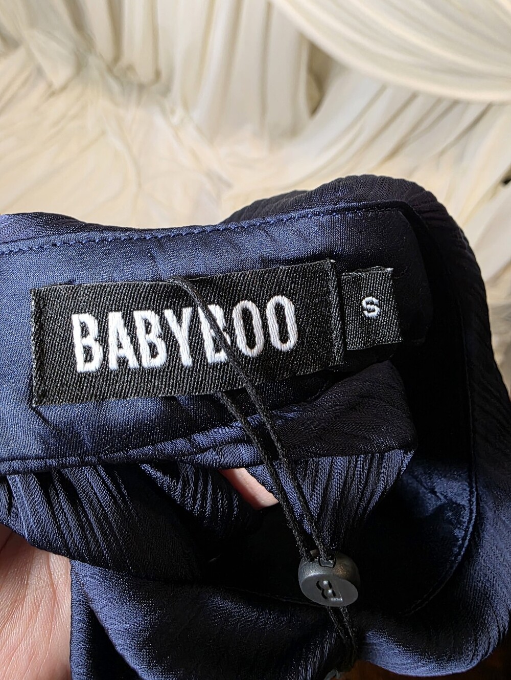 babyboo Armelle Long Dress - Navy Blue NWT small $213The Armel Long Dress - Picture 7 of 14